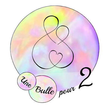 logo une bulle pour 2 maman qui porte son bébé